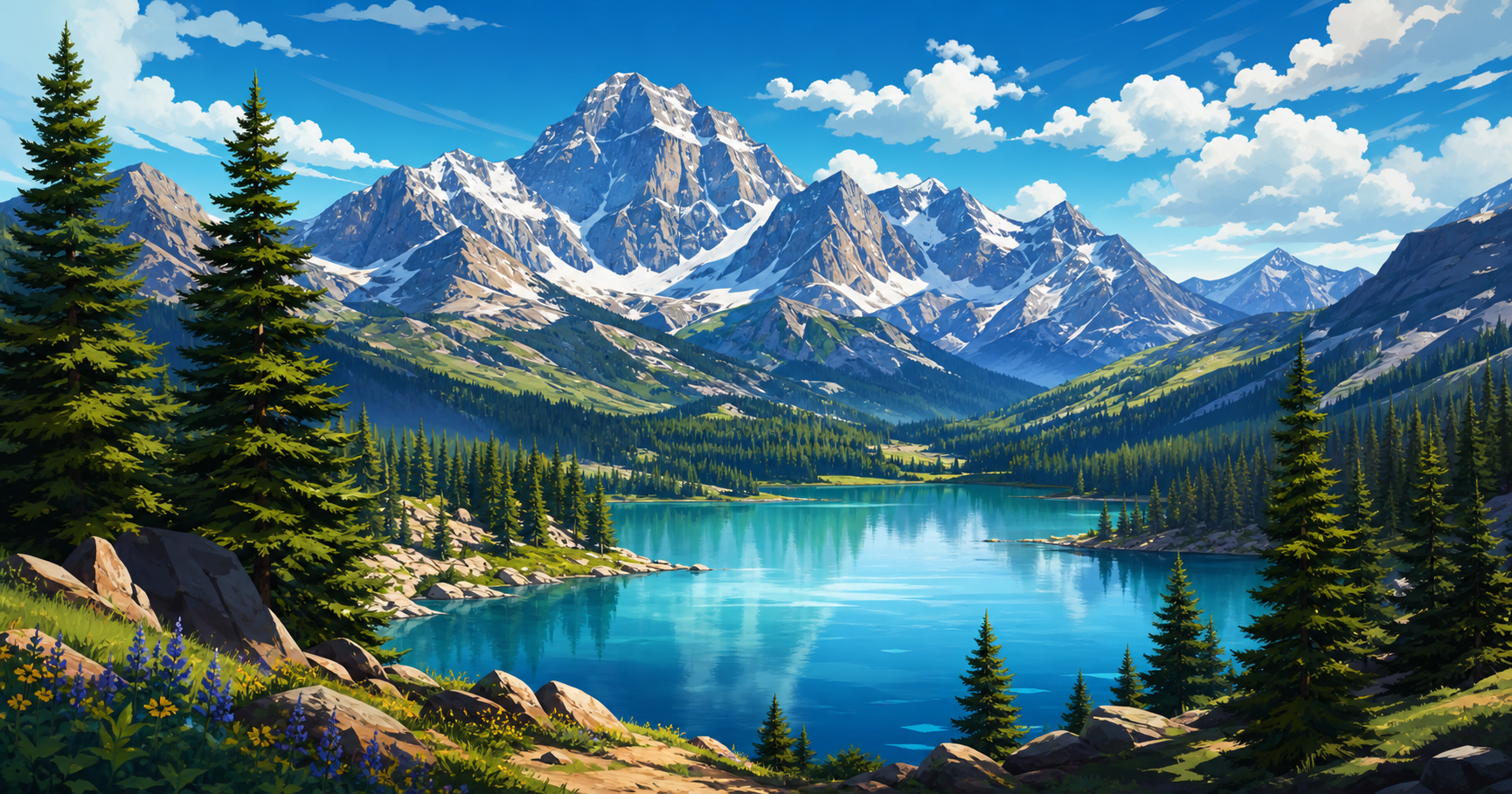Colorado mountain scenery, home of Hinoki Hibachi
